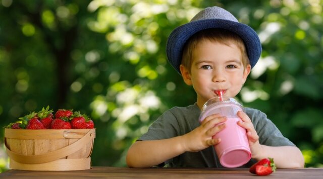 شیر طعم‌دار برای کودکان بخریم یا شیر ساده؟ 