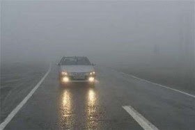 باران و مه_گرفتگی در جاده_های شمالی