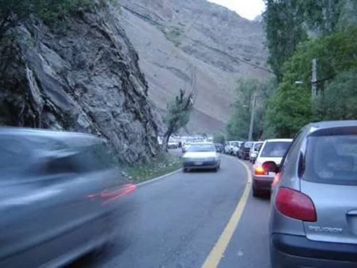 ترافیک ‌سنگین در مسیر بازگشت مسافران از شهرهای شمالی